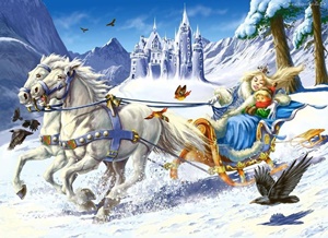 Teatrzyk "Kr&oacute;lowa Śniegu" 