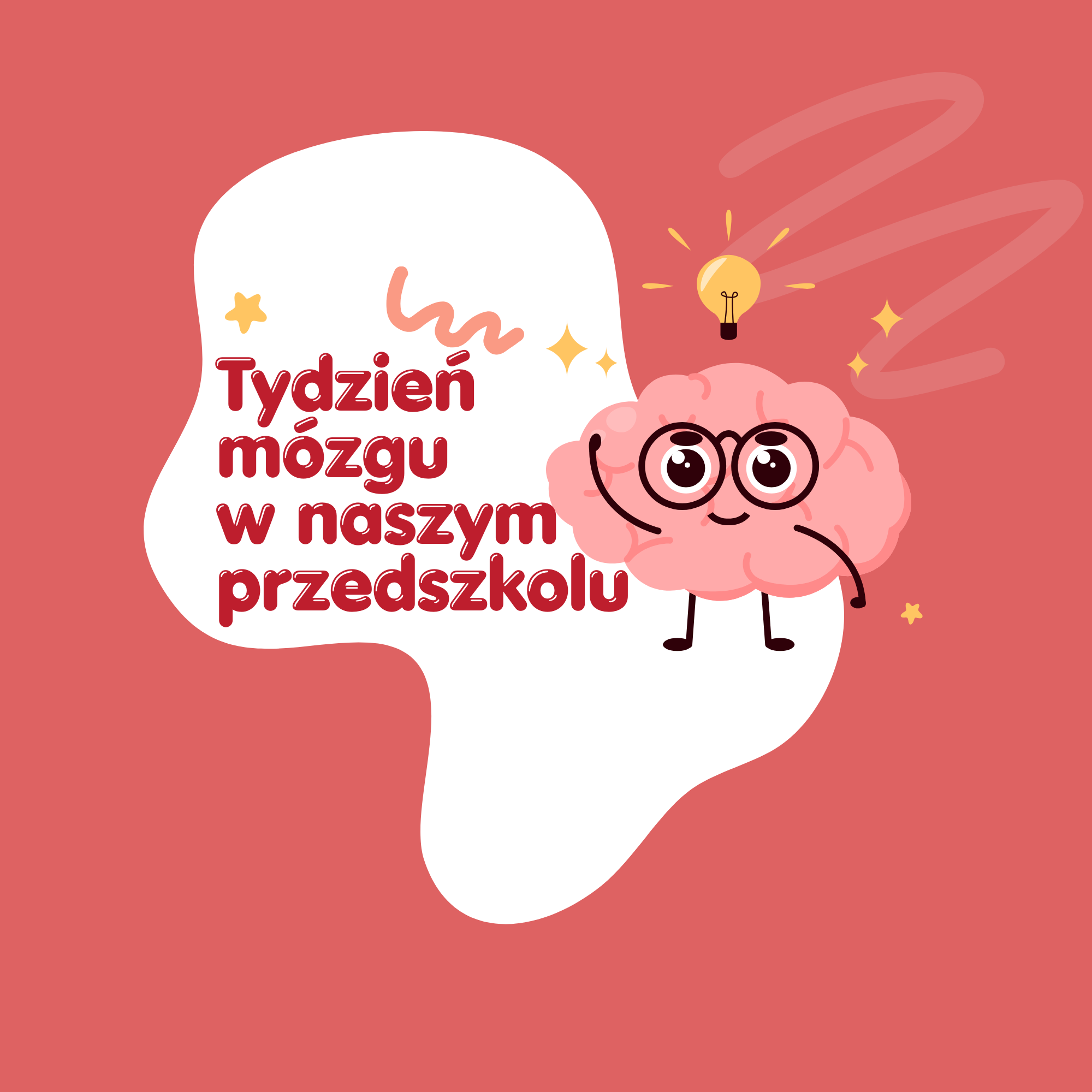 Tydzień m&oacute;zgu w naszym przedszkolu