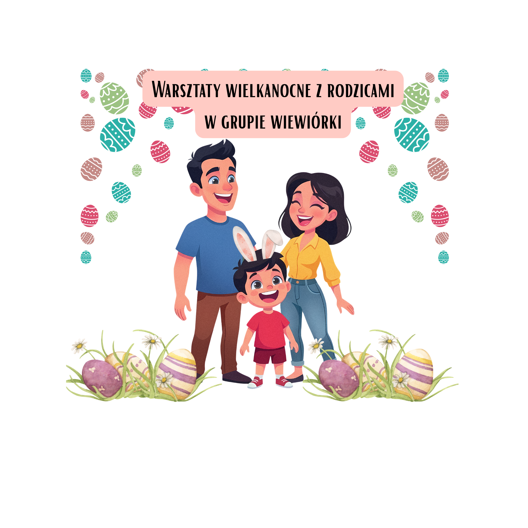 Warsztaty wielkanocne z rodzicami w grupie Wiewi&oacute;rki