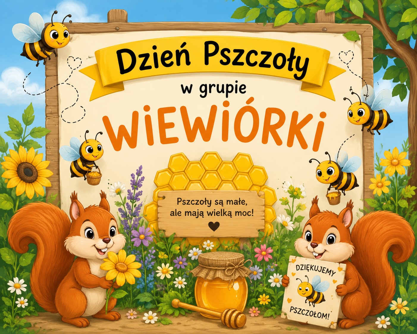 Dzień Pszczoły u Wiewi&oacute;rek