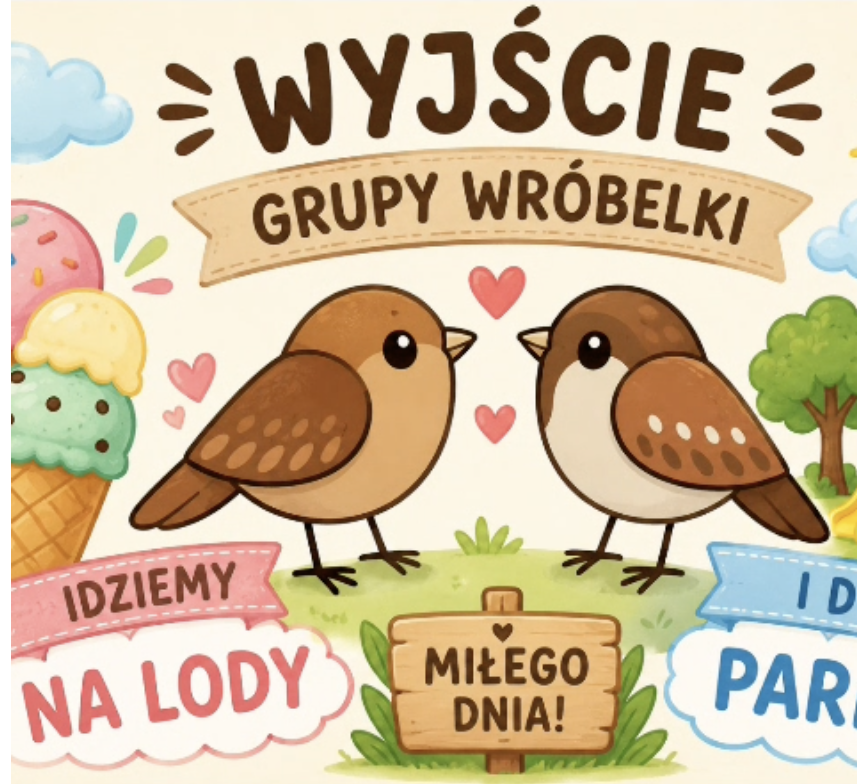 Wyjście grupy Wr&oacute;belki