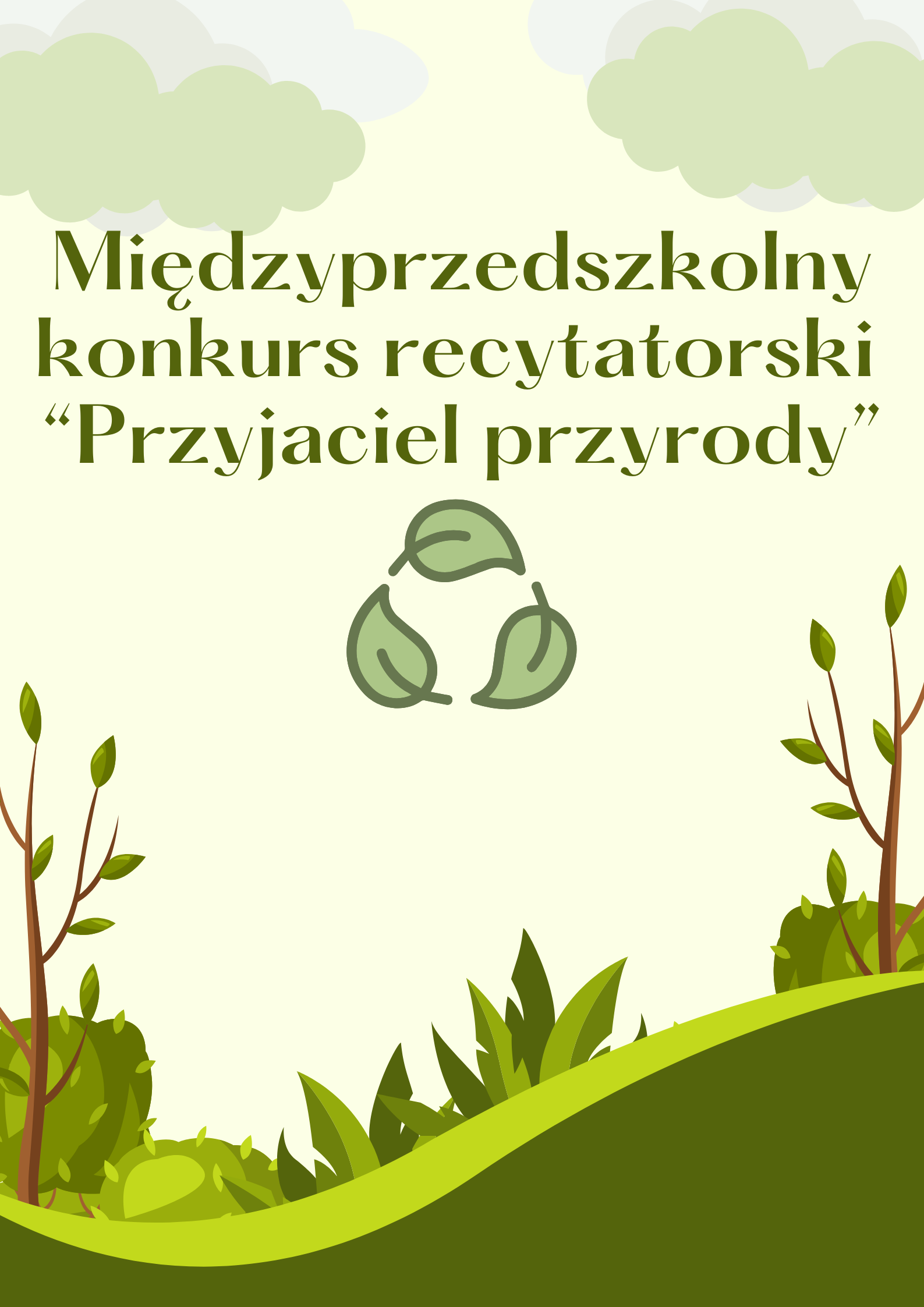 III edycja Międzyprzedszkolnego konkursu recytatorskiego "Przyjaciel przyrody"