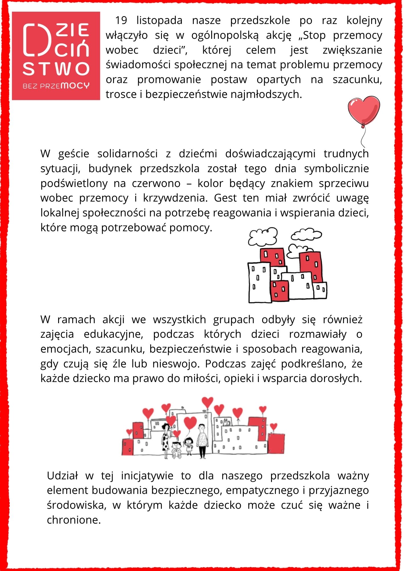 Ogólnopolska akcja "Stop przemocy wobec dzieci"