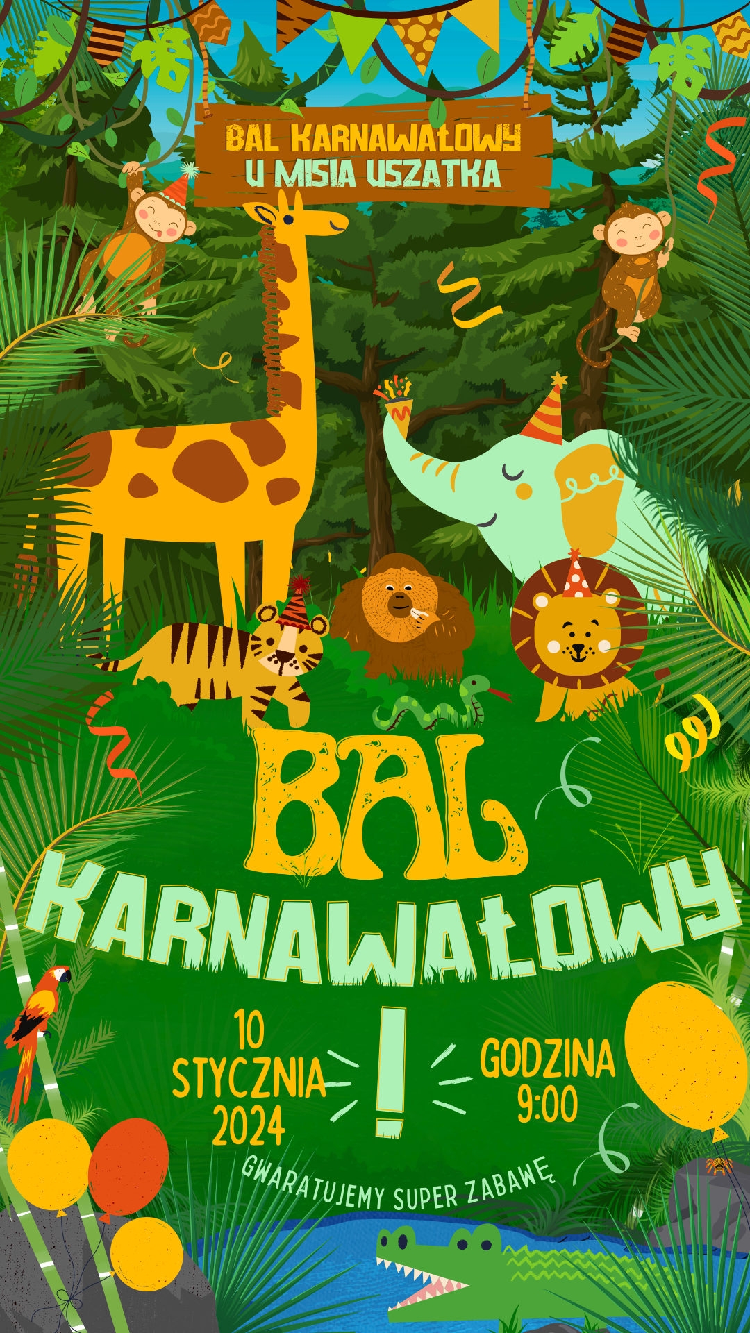 BAL KARNAWAŁOWY U MISIA USZATKA 