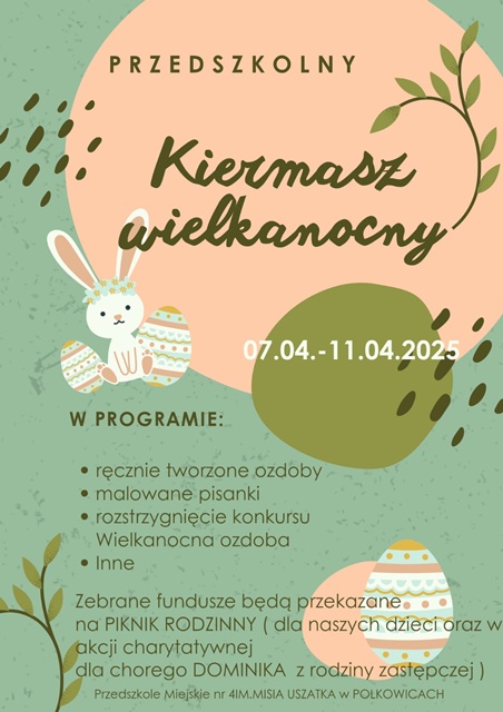 Kiermasz wielkanocny 