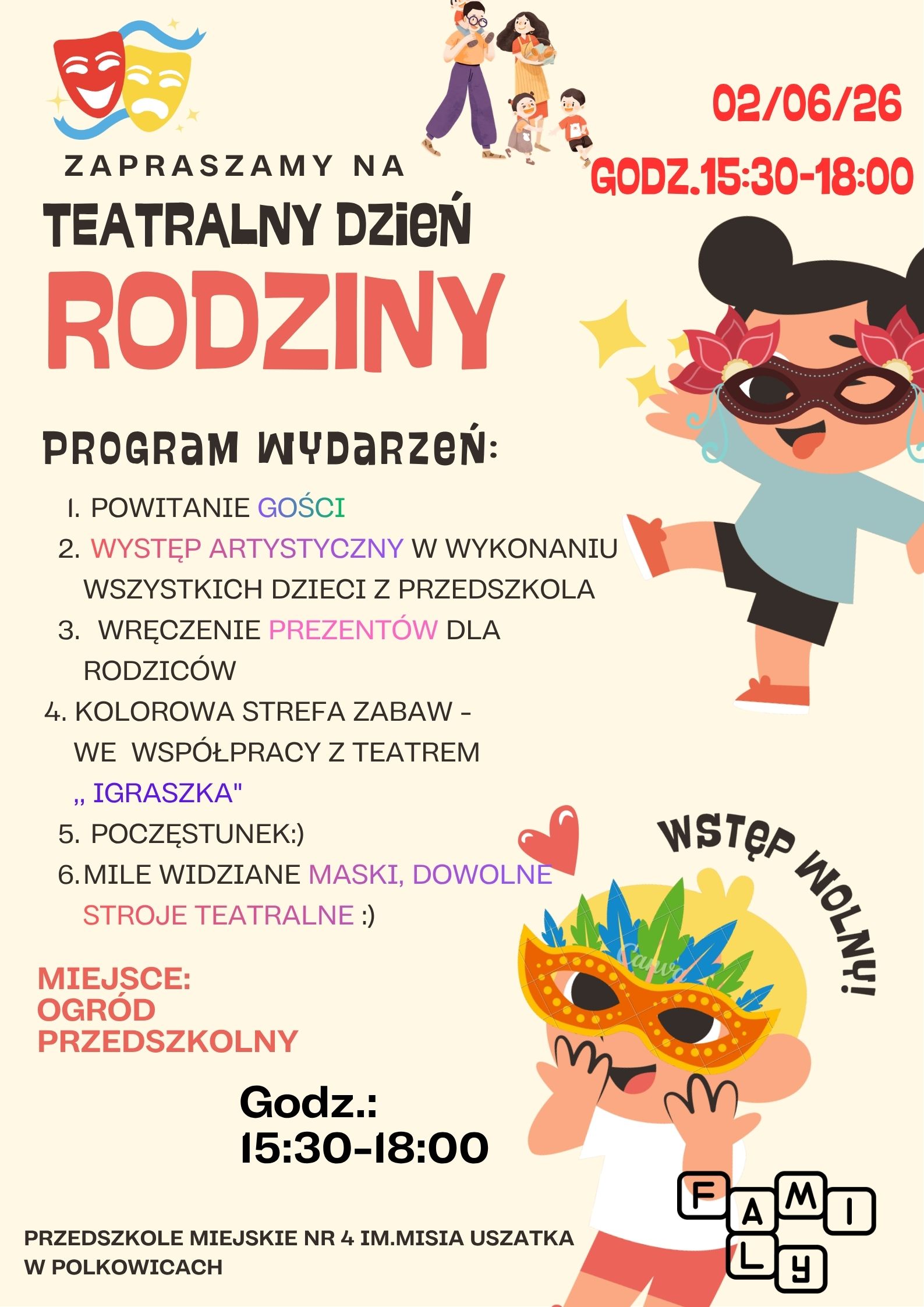 Teatralny Dzień Rodziny