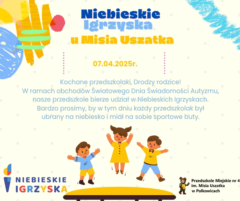 Niebieskie Igrzyska z Misiem Uszatkiem