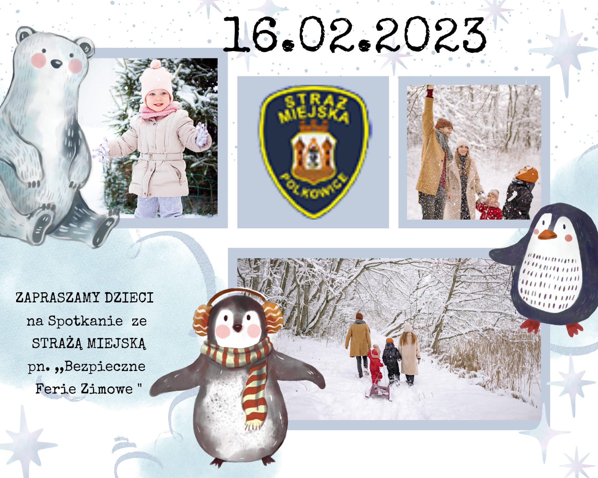 Bezpieczne Ferie Zimowe