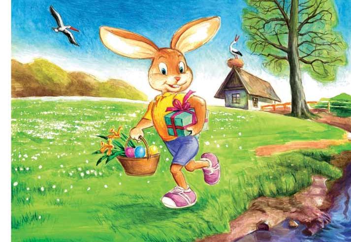 Zajączek u Misia Uszatka 