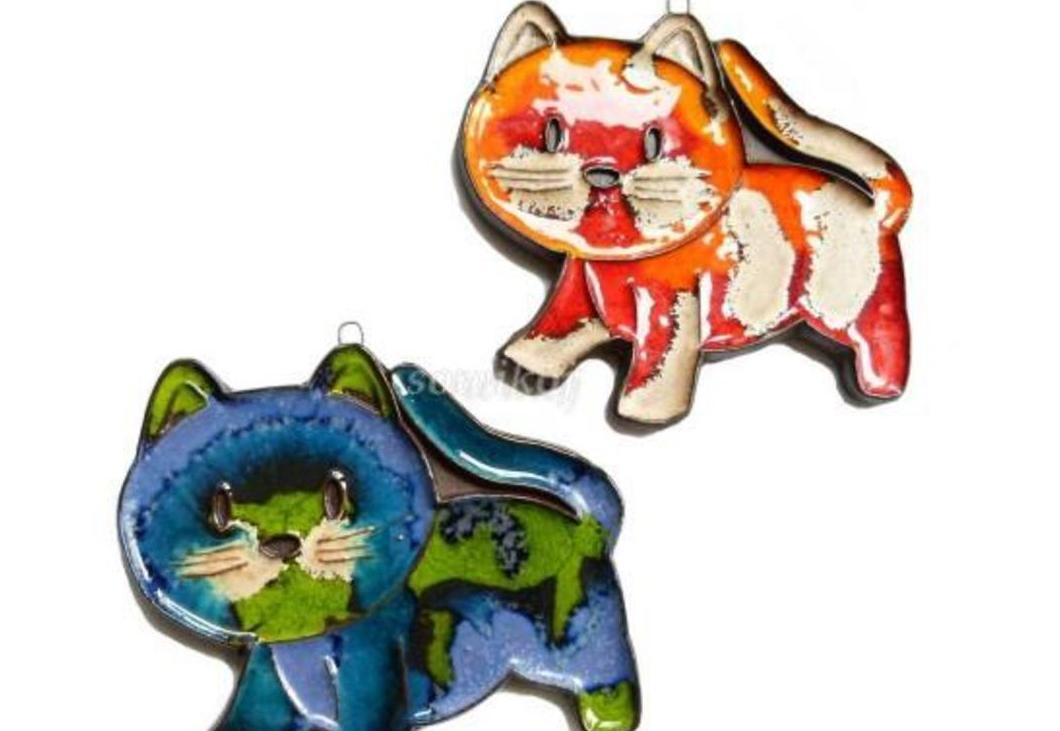 Kotki poznają świat ceramiki 