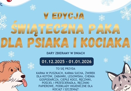 "Świąteczna Paka dla Psiaka i Kociaka"