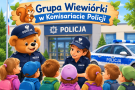 Wizyta Wiewiórek w komisariacie policji 